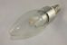 E14 Candle Light 3w 3 Prong Clear Glass Cool White